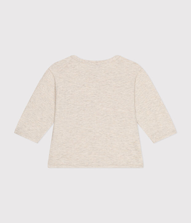 Lang&auml;rmeliges Baby T-Shirt aus feinem Jersey MONTELIMAR CHINE