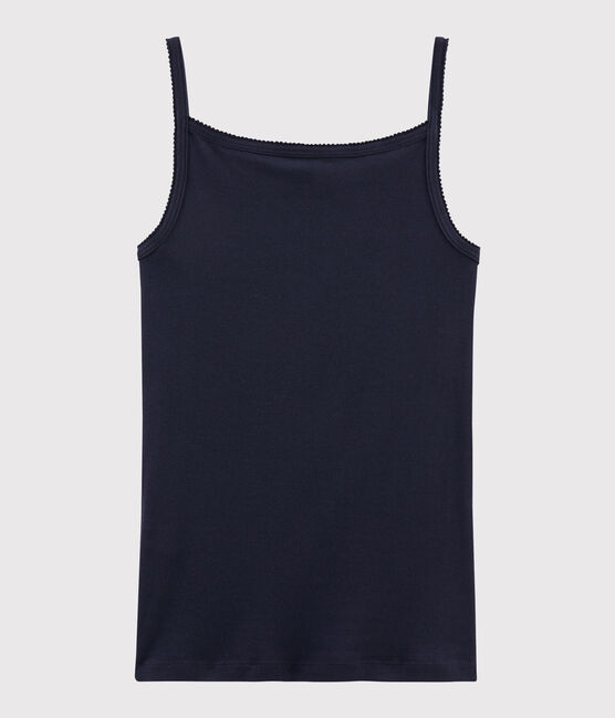 Damen-Trägershirt blau SMOKING