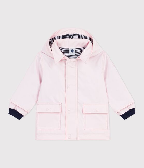 Ikonische Baby-Regenjacke rosa BARELY