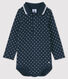 Langärmliger Baby-Body mit Polokragen