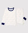 Kinderpyjama aus Nicki mit mehrfarbigem Buchstaben-Print weiss MARSHMALLOW/weiss MULTICO