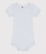 Kurzärmeliger Baby-Body aus Baumwolle mit Print