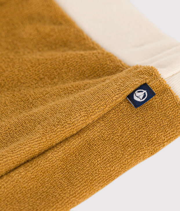 Baby-Shorts aus Frottee gelb