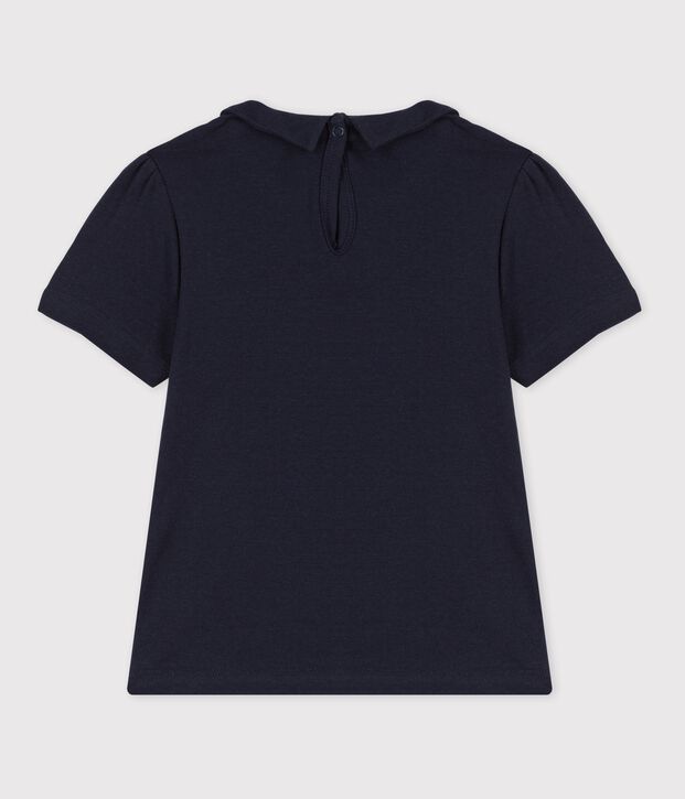 Kurz&auml;rmeliges Kinder-T-Shirt aus Bio-Baumwolle f&uuml;r M&auml;dchen SMOKING