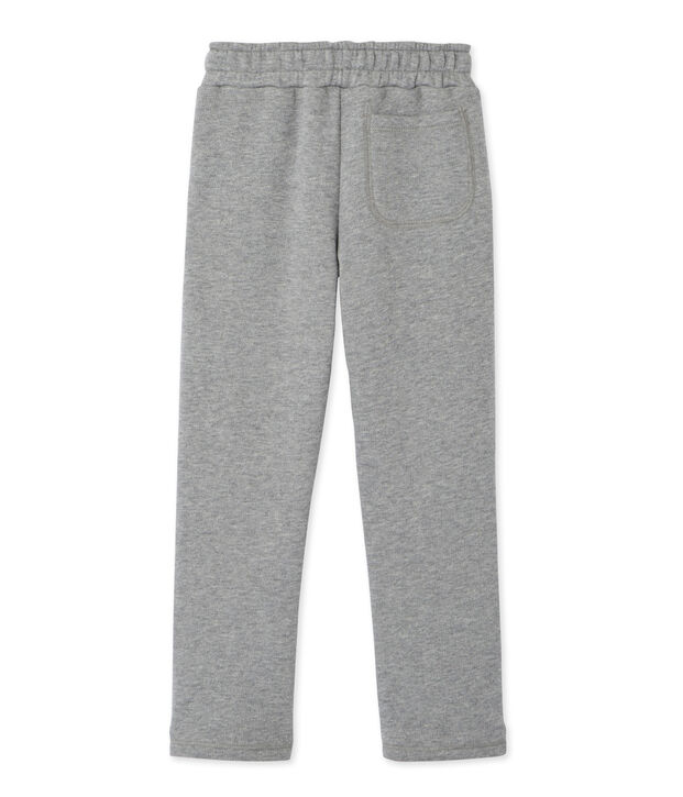 Jungen-Hose aus Molton grau