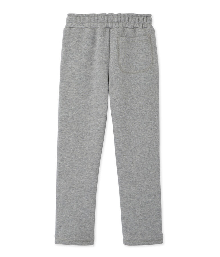 Jungen-Hose aus Molton grau