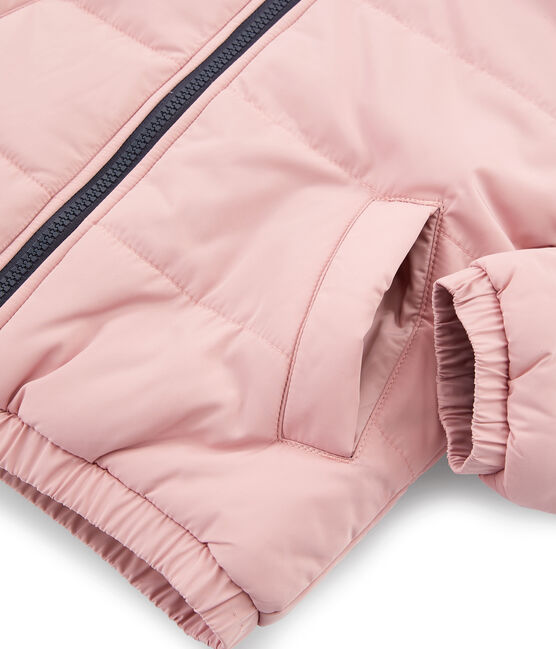 Wattierte Kinder-Jacke rosa CHARME