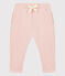 Baby-Hose aus Molton rosa