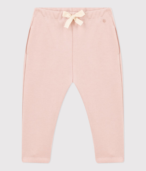 Baby-Hose aus Molton rosa