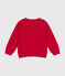 Kinder-Sweatshirt aus Molton für Jungen rot CORRIDA