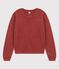 Sweatshirt aus Baumwolle für Damen braun OMBRIE