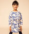 Langärmeliges Kinderkleid mit Printmotiv für Mädchen weiss AVALANCHE/ MULTICO