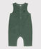 Langer Baby-Overall aus Cord grün VALLEE