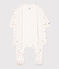 Baby-Bodyjama aus Doppeljersey mit Blumen weiss MARSHMALLOW/weiss MULTICO