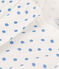 Kinderpyjama aus Baumwolle mit Polka-Dot-Muster für Mädchen weiss MARSHMALLOW/ EDNA