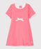 Kurzärmeliger Baby-Body für Mädchen rosa CUPCAKE