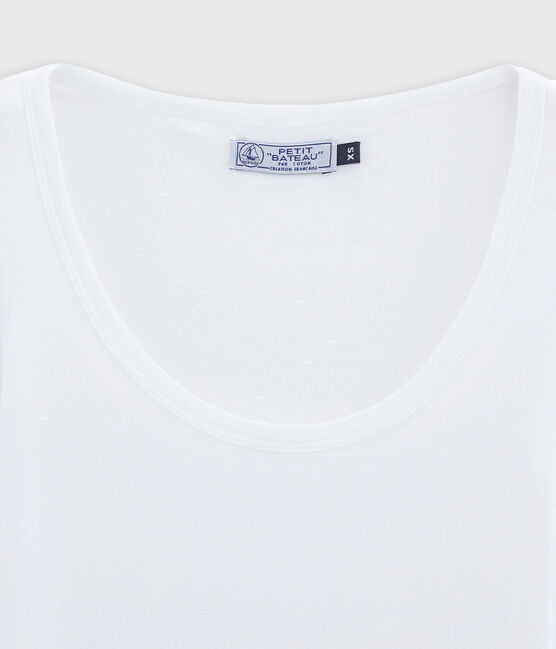 Emblematisches T-Shirt für Damen weiss ECUME