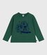 Langärmeliges Kinder-T-Shirt aus bedruckter Baumwolle