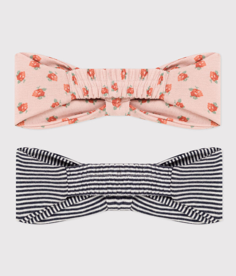 2er-Set Baby-Haarb&auml;nder aus Baumwolle variante 1