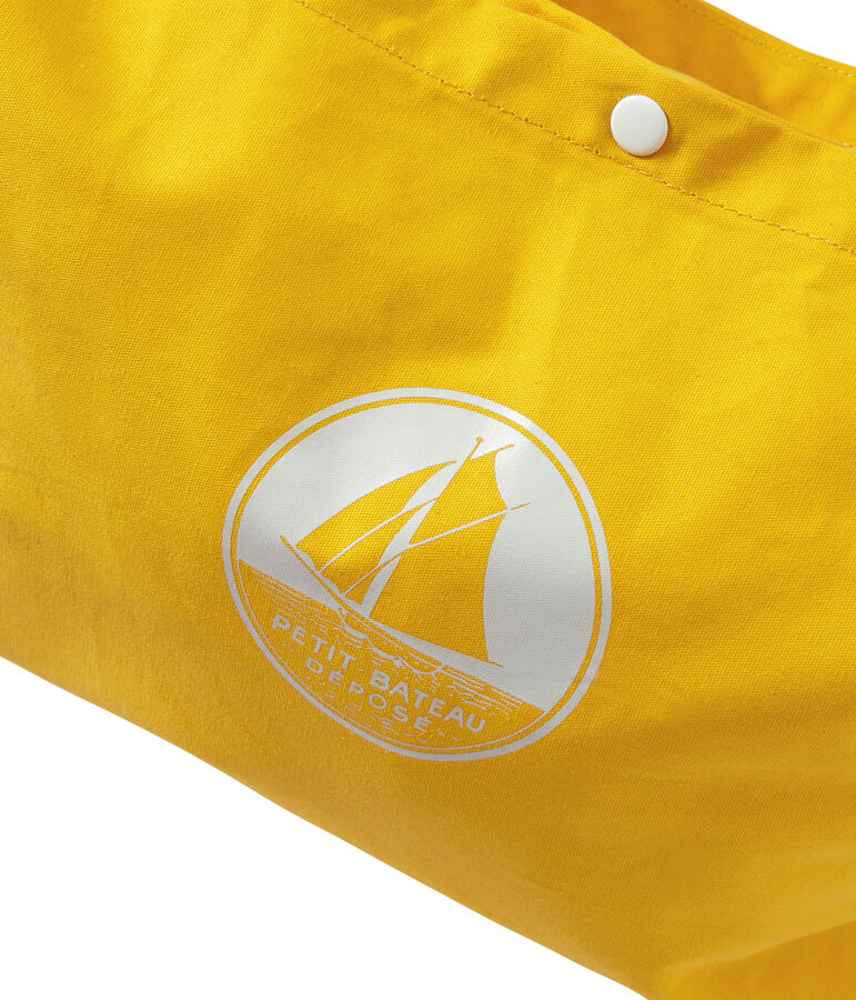 M&auml;dchen-Shopper aus Canvas gelb