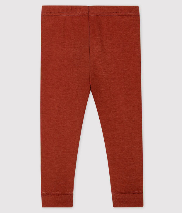 Baby-Leggings aus Baumwolle orange