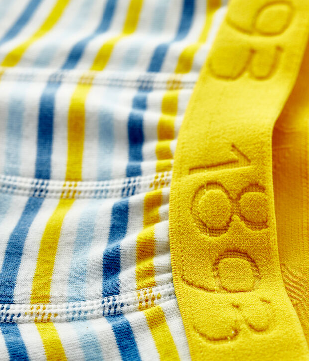 Boxershorts f&uuml;r kleine Jungen weiss/vielfarbig