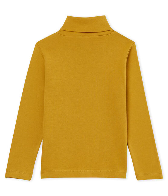 Einfarbiger Kinder Unterziehpullover gelb INCA