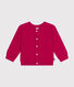 Baby-Cardigan aus Baumwollstrick