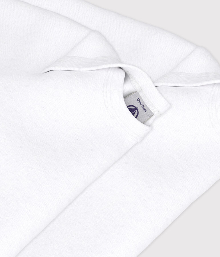 2er-Set lang&auml;rmelige Baby-Bodys in Wei&szlig; variante 1