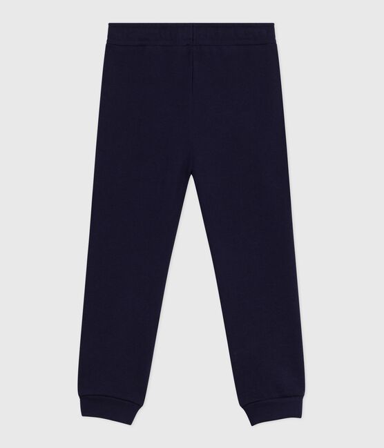 Kinder-Jogginghose aus Molton für Mädchen blau SMOKING