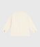 Kinder-Jeansjacke einfarbig naturfarben MILK