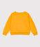 Sweatshirt mit Printmotiv aus Molton gelb BOUDOR