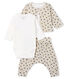 3-teiliges Baby-Set aus Wolle und Baumwolle für Jungen