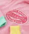 Kapuzen-Sweatshirt aus Rippstrick für Kinder rosa CUPCAKE/weiss MARSHMALLOW