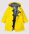 Wasserdichte Baby-Daunenjacke für Mädchen/Jungen gelb JAUNE