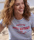 T-Shirt LE DROIT aus Baumwolle mit Rundhalsausschnitt