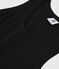 Tanktop aus Baumwolle für Damen schwarz NOIR