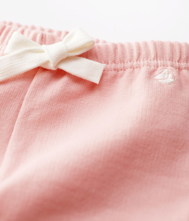 Baby-Hose aus Bio-Baumwolle rosa