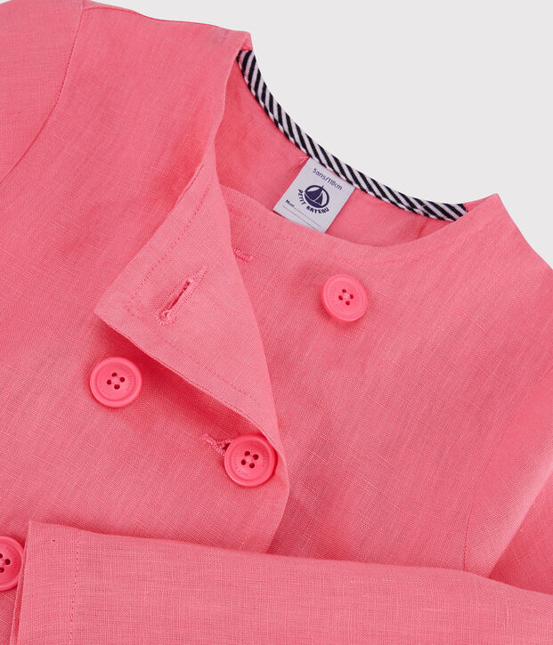 Kinderjacke M&auml;dchen rosa