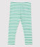 Baby-Leggings aus Baumwolle. weiss MARSHMALLOW/ PIVERT