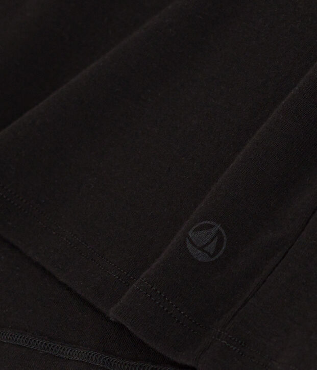 Damen-Tanktop aus Baumwolle schwarz