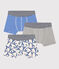 3er-Set Boxershorts aus Baumwolle mit Paris-Print für Jungen variante 1