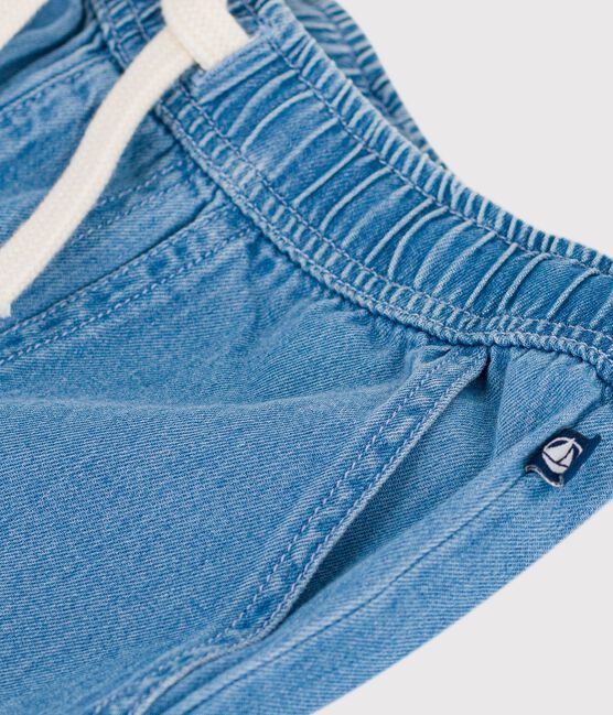 Kinder-Hose aus Denim blau DENIM CLAIR