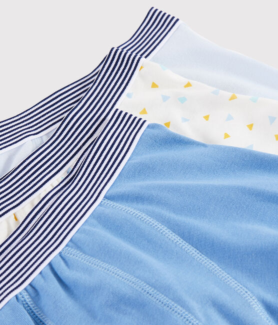 Set mit 2 Boxershorts mit geometrischem Druck für kleine Jungen variante 1