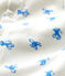 Fußloser Baby-Bodyjama aus Bio-Baumwolle weiss MARSHMALLOW/blau BRASIER
