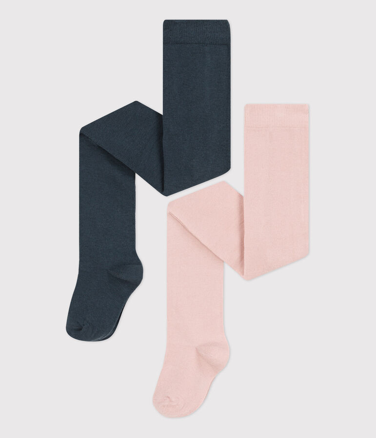 2er-Set Kinderstrumpfhosen f&uuml;r M&auml;dchen vielfarbig