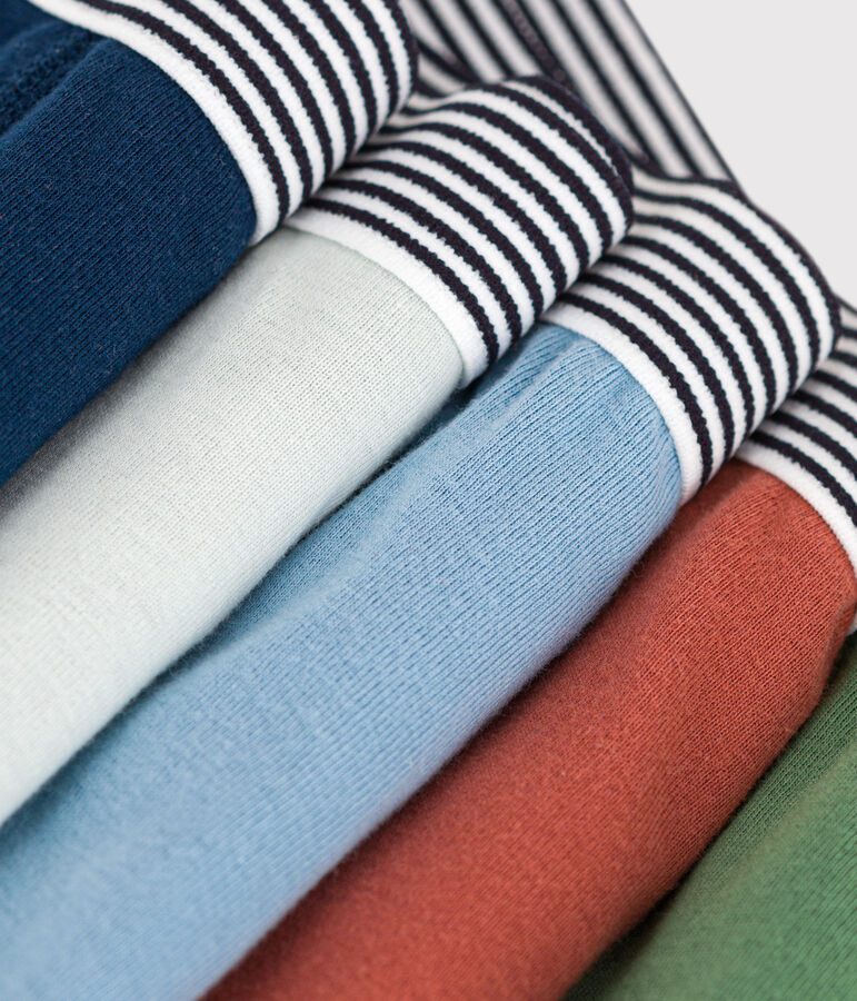 5er-Set Boxershorts aus Baumwolle f&uuml;r Jungen vielfarbig