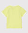 Kurzärmeliges Baby-T-Shirt für Jungen gelb SUNNY