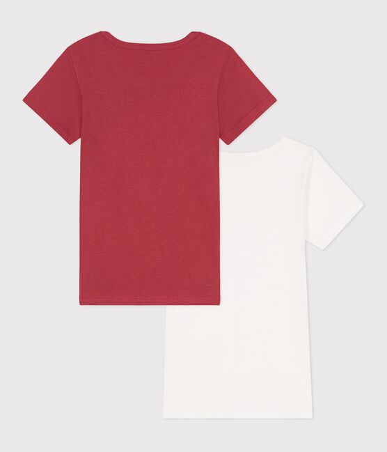 2er-Set kurzärmelige T-Shirts aus Baumwolle für Kinder variante 4