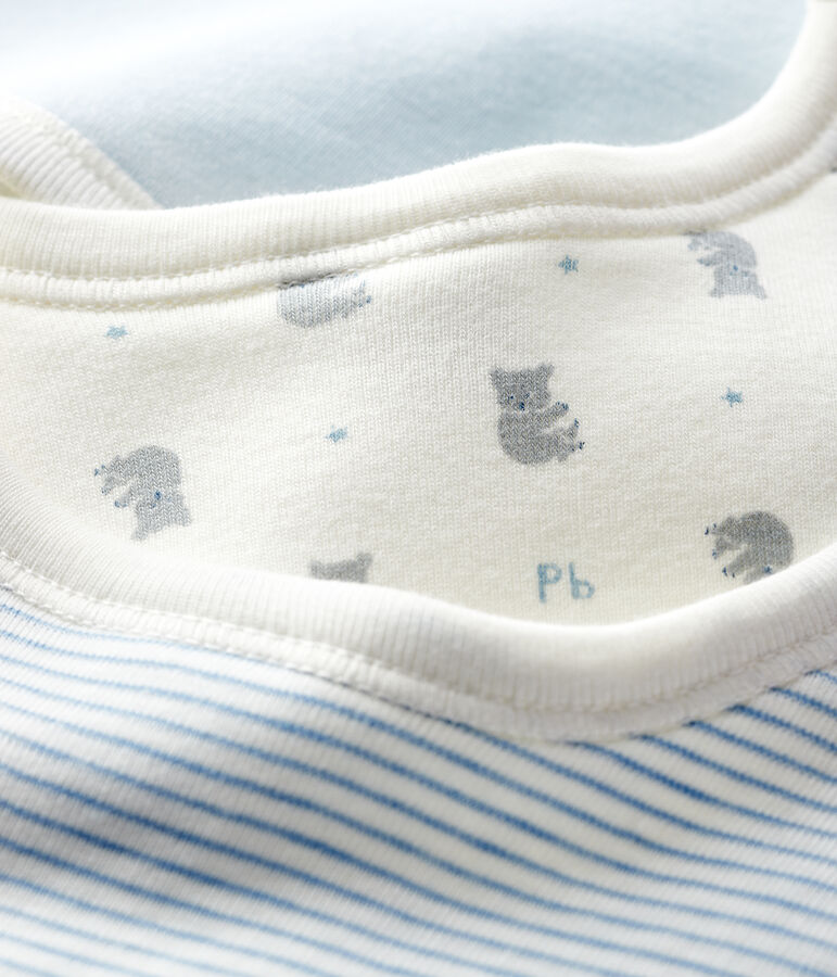 3er-Set Baby-L&auml;tzchen aus Rippstrick variante 2